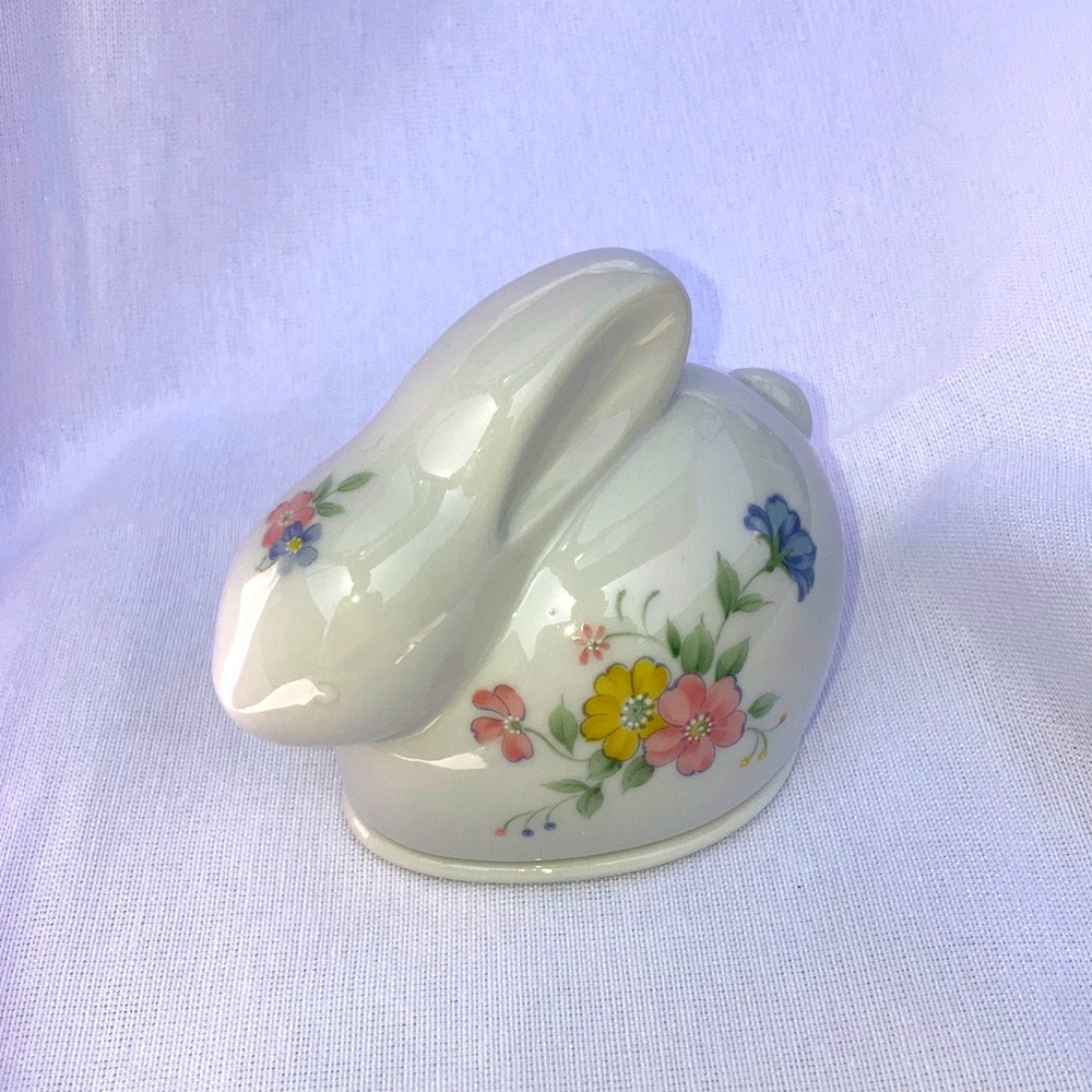 Ceramic Bunny Ring Holder